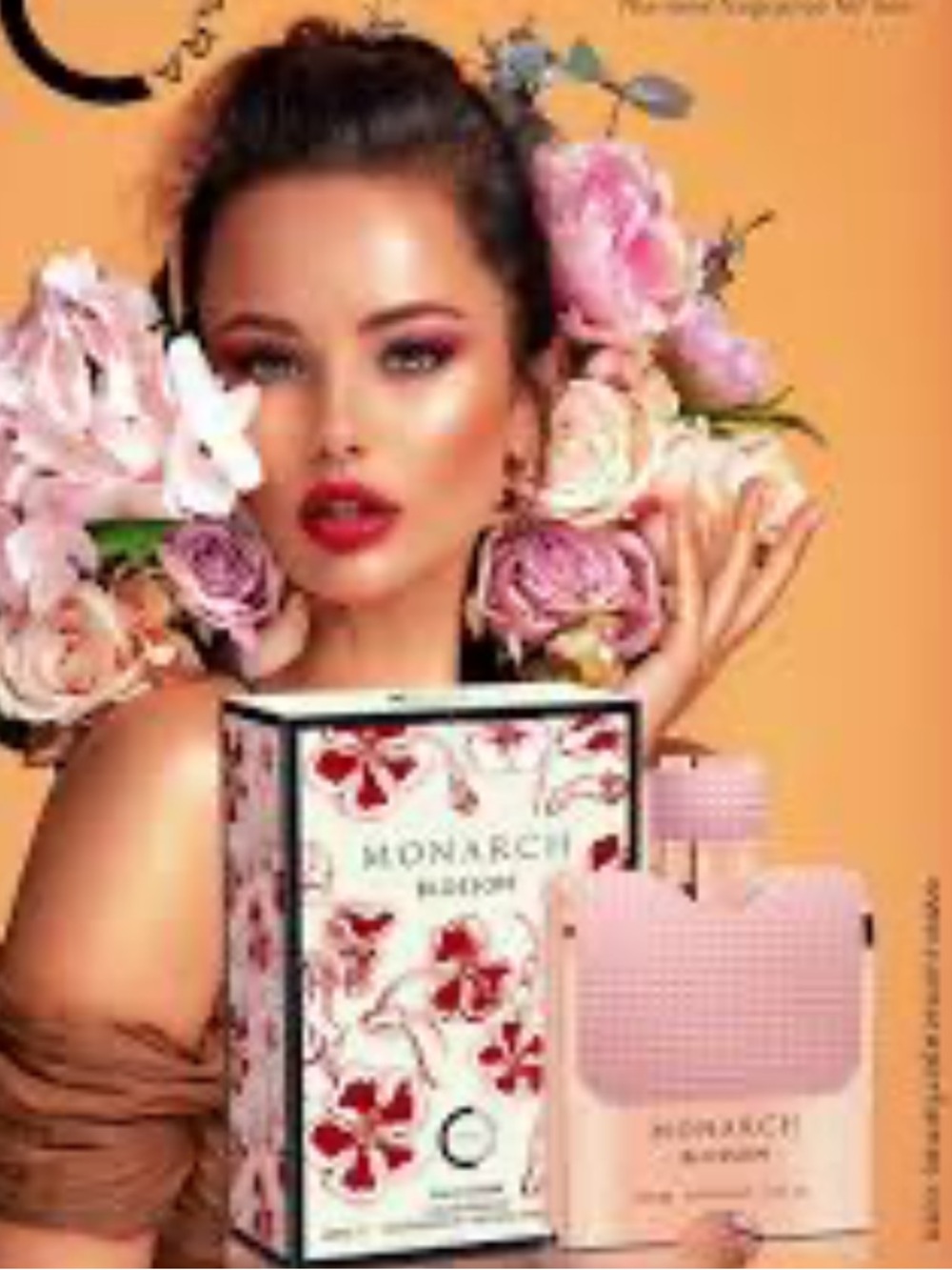 Camargo Monarch Blossom Eau de Parfum - Pink & Rose Gold Bottle